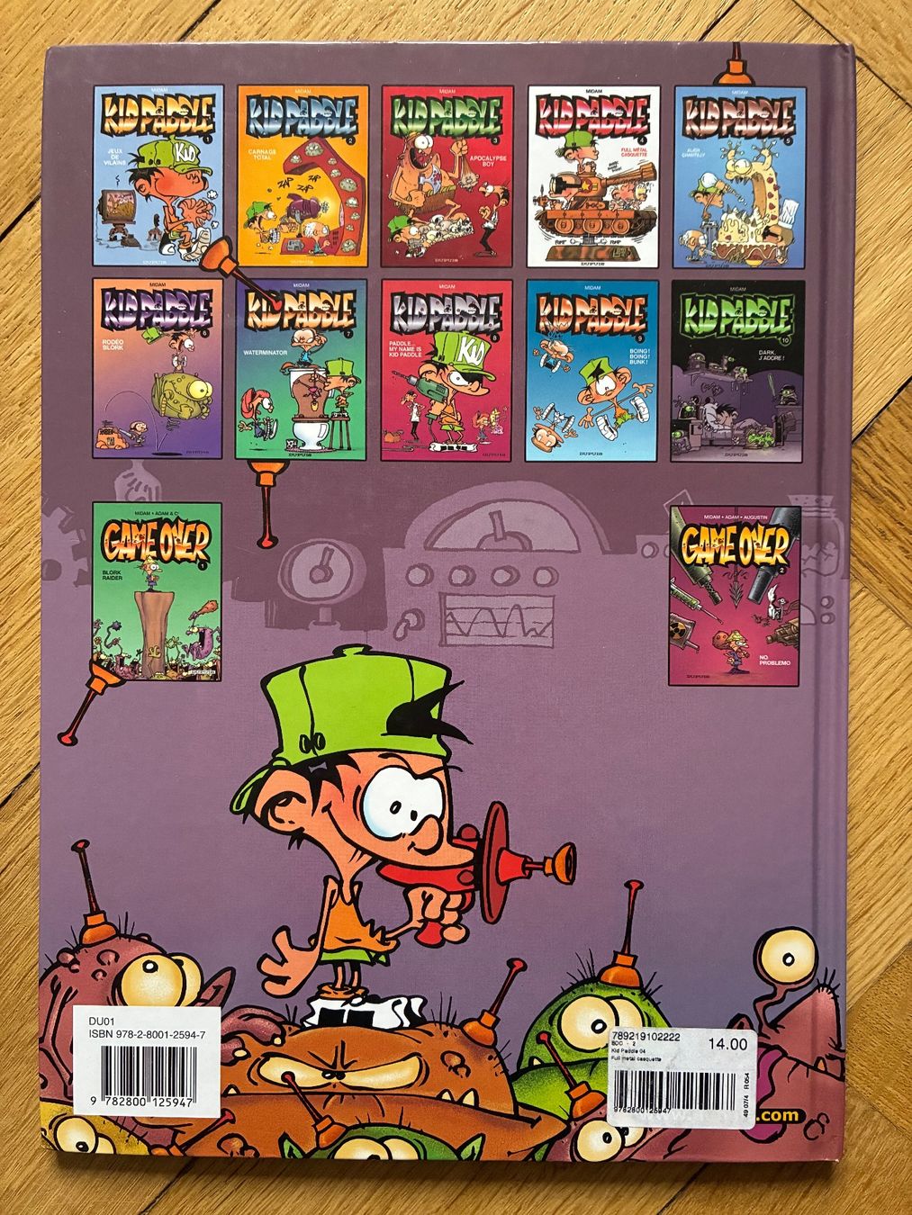 Fumetti: Kid Paddle "Full métal casquette"" – Usato da Genève venduto da beh_d27l 1