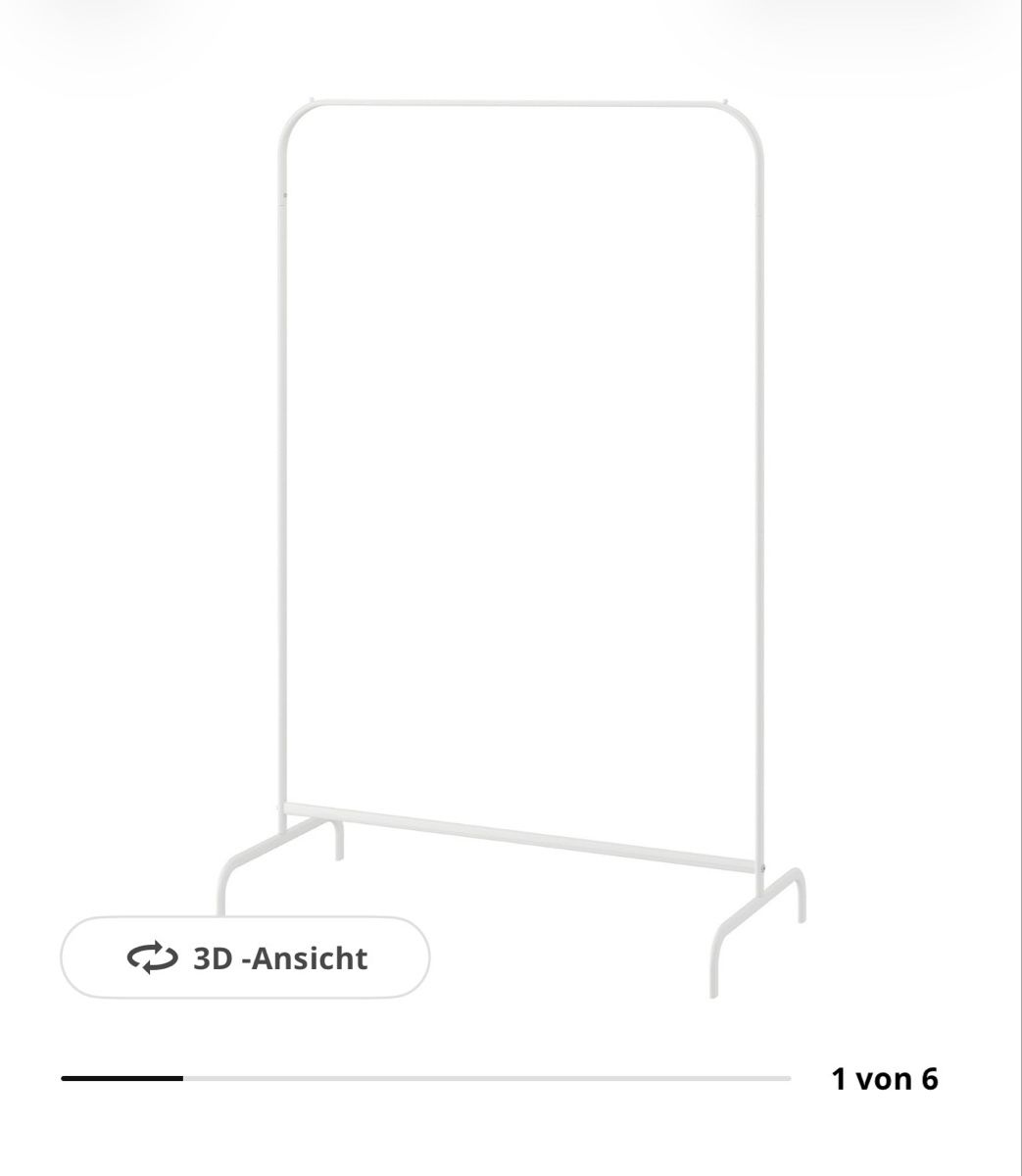 Ikea Guardaroba: 6x IKEA Kleiderstange Mulig – Nuovo (secondo la descrizione) da Zürich venduto da mangomaster