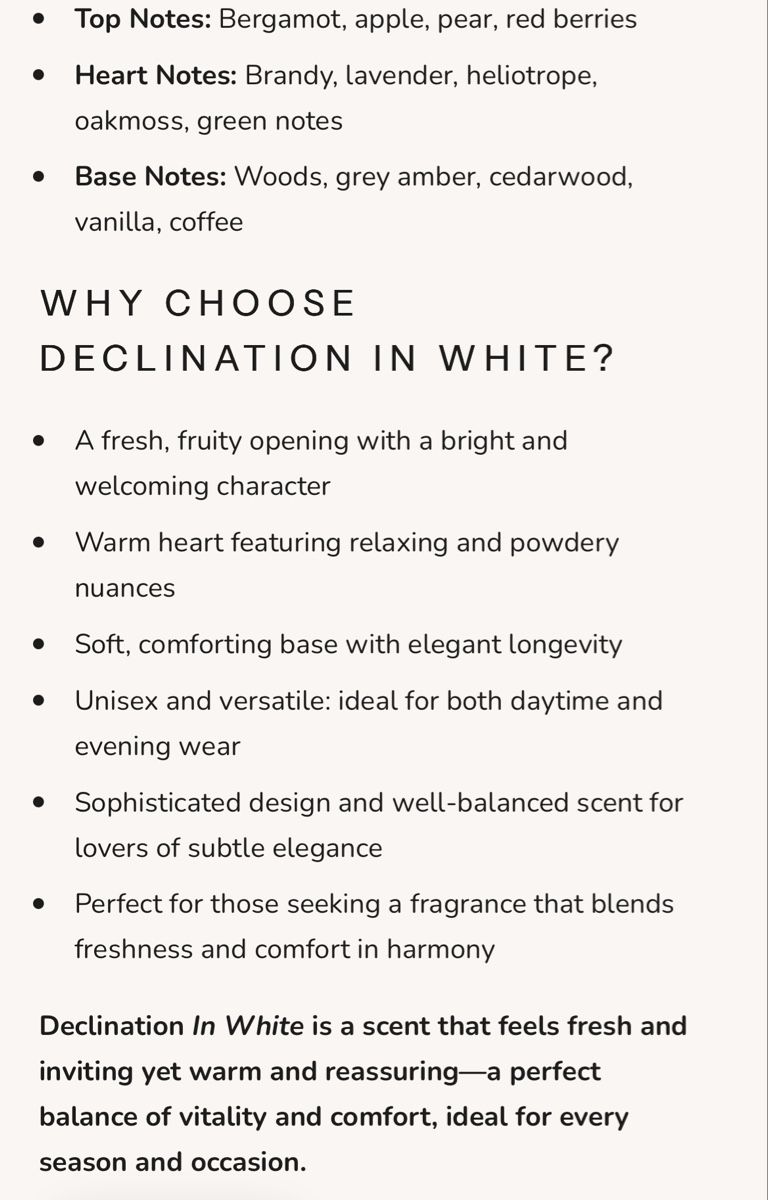 Parfums & Eau de Toilette: Discovery set - EXDP 6x2ml DECLINATION  – Neuf (Voir description) à Genève par StaceyH 2