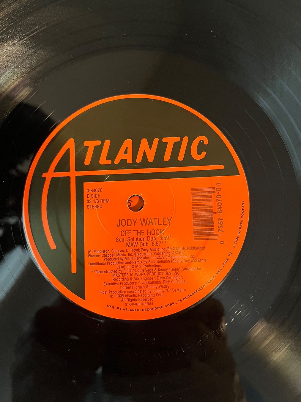 Dischi in vinile: Jody Watley – Off The Hook – Usato da Frauenfeld venduto da Philz 4