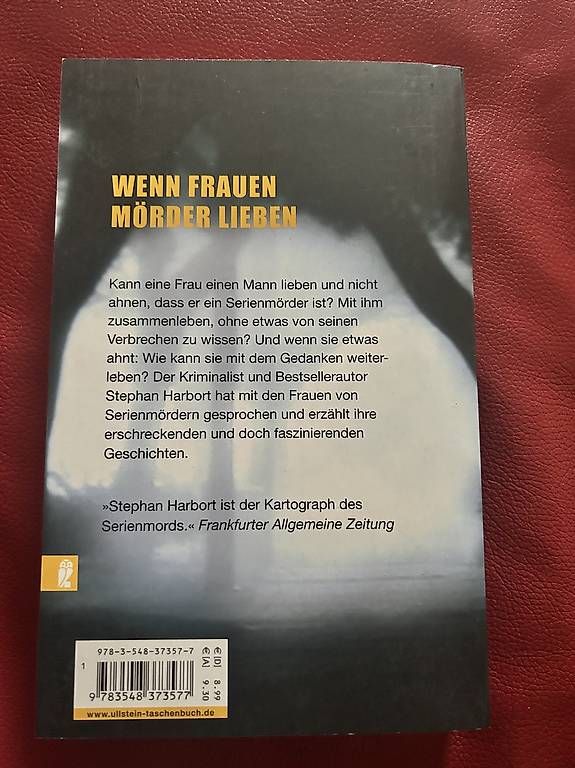Libri: Stephan Harbort - Ich liebte eine Bestie – Usato da Salouf venduto da 4pa_kfr7 1