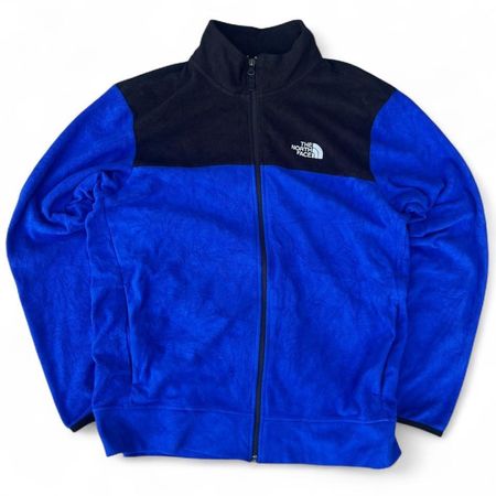 North Face Fleece Blau