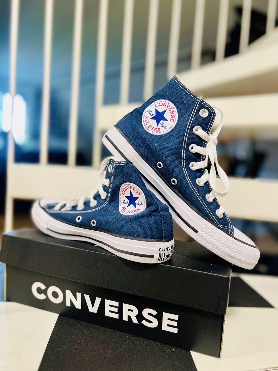 Scarpe da uomo: Converse All Star Navy Blue 37.5 – Nuovo (secondo la descrizione) da Stadel venduto da 13E