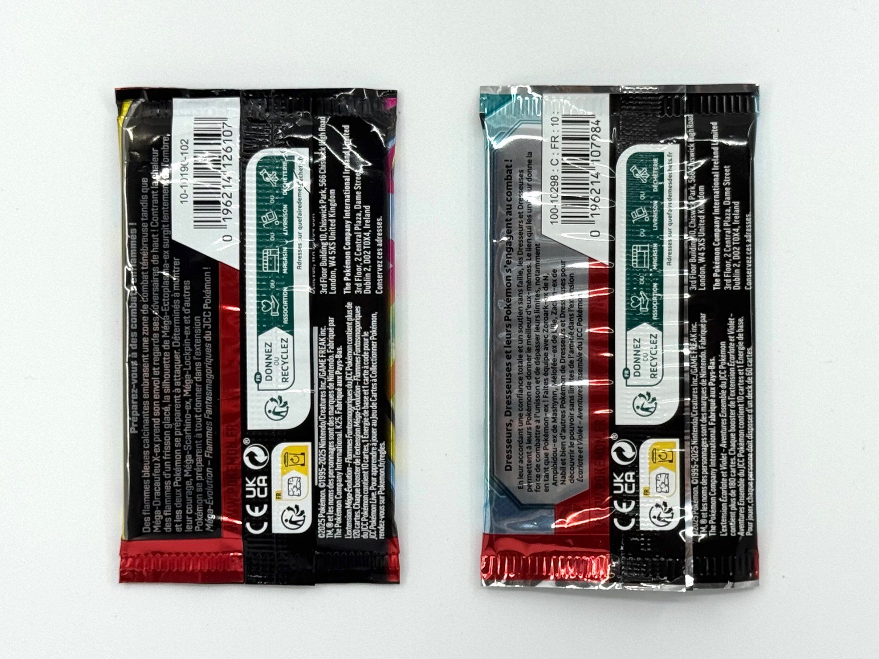 Pokémon Carte collezionabili: Lot de 2 boosters Pokémon français ouverts - FR – Nuovo (secondo la descrizione) da Soyhières venduto da Spartan117 1