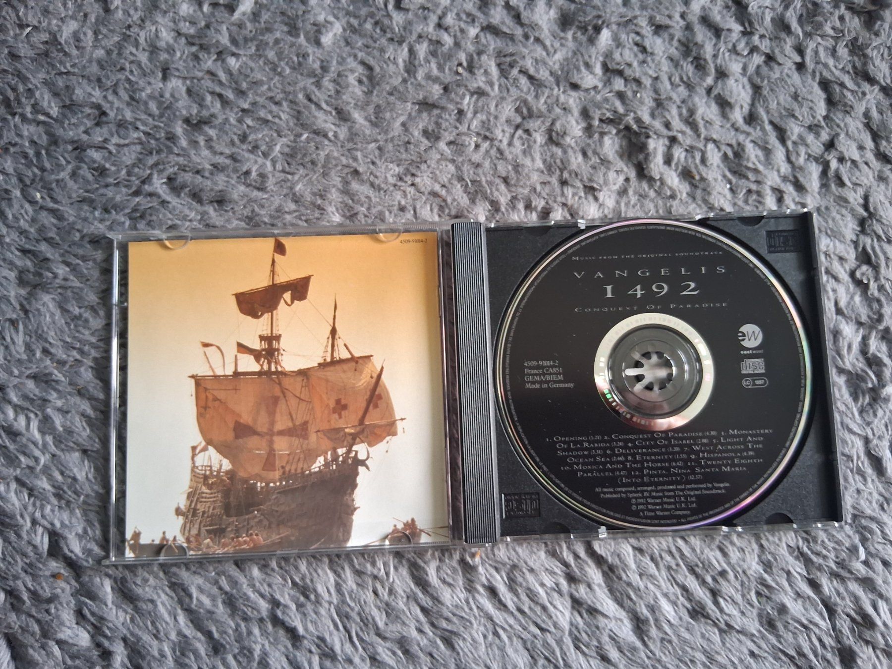 CD: VANGELIS    1492     CD – Usato da Wetzikon ZH venduto da Ramones01 2