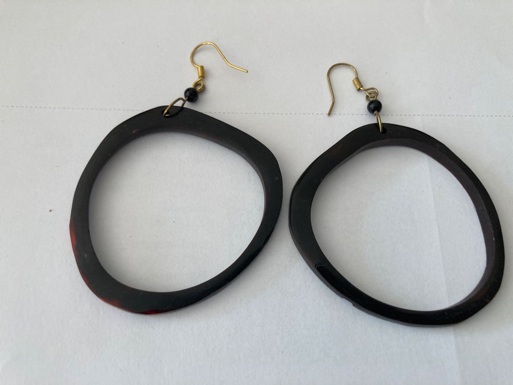 Ohrringe & -stecker: Ohrringe aus Horn, Handgemacht – Neu (gemäss Beschreibung) aus Gelterkinden von froggy80 1