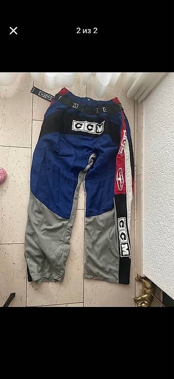 Pantaloni: CCM Hosen hockey oder Motocross – Usato da Uster venduto da chlini1983 1