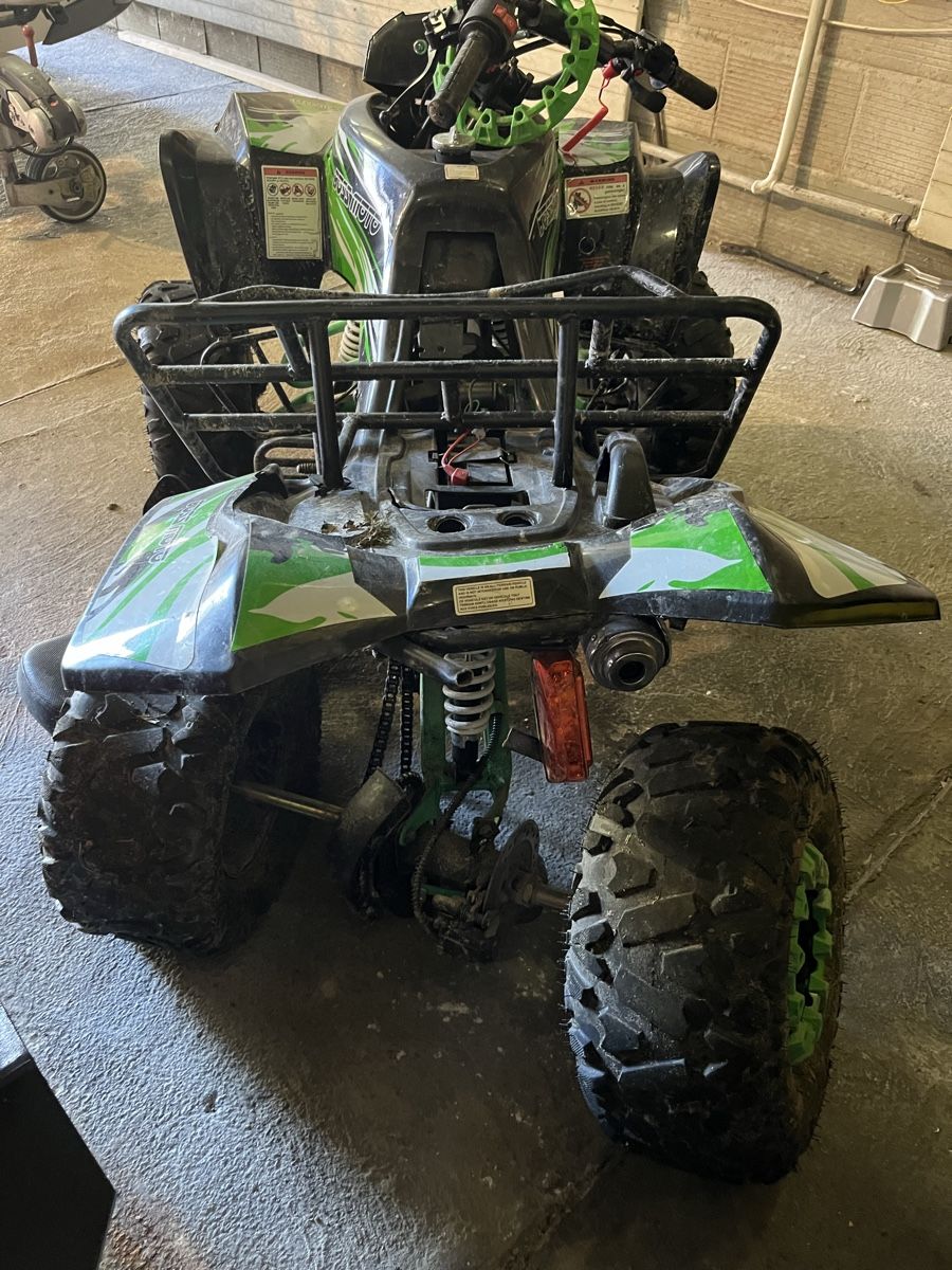 ATV / Quad: Quad Benzin 125ccm Unfallfahrzeug  – Difettoso da Hergiswil LU venduto da Mack57 1