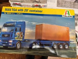 MAN TGA mit Container Auflieger
