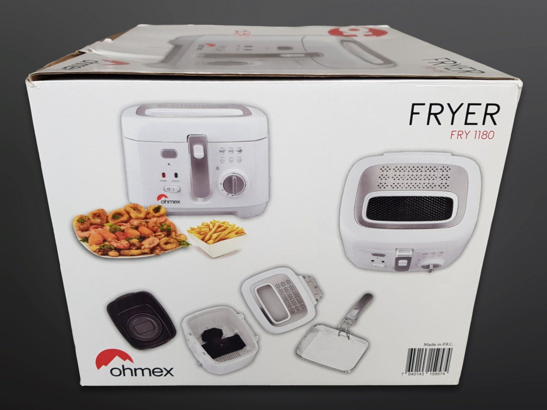 Ohmex Küchengeräte: OHMEX Fritteuse 2.5 Liter weiss – Gebraucht aus Suhr von Restwert_Suhr 5