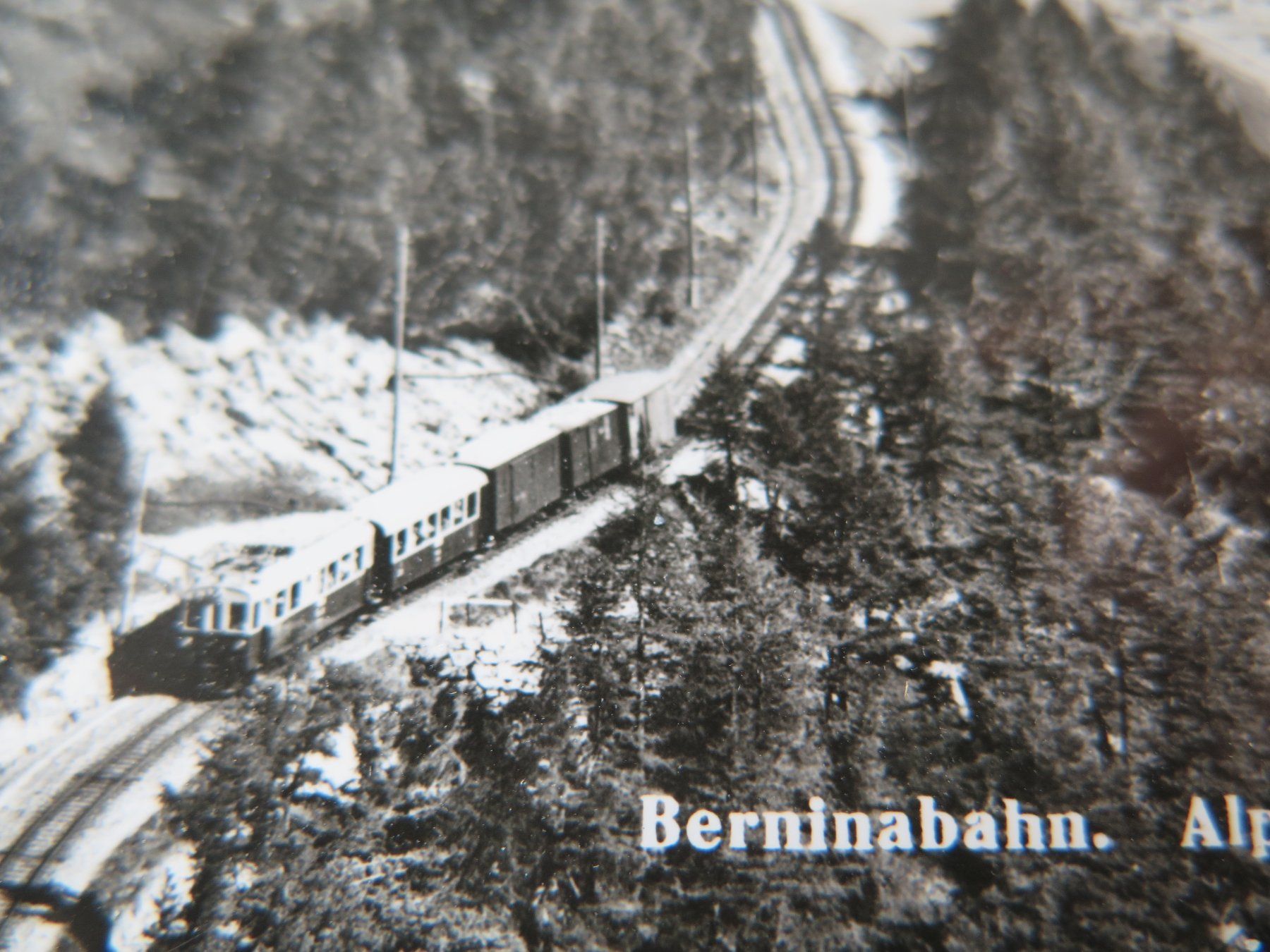 Ansichtskarten: ALP GRÜM - BERNINABAHN – Gebraucht aus Wittenbach von lipasal 1