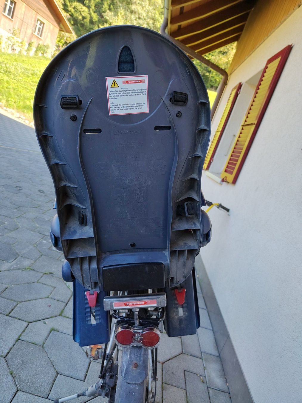 Pezzi di ricambio: Velositz / Kindersitz von Pletscher – Usato da Heimiswil venduto da CEVI4you 2