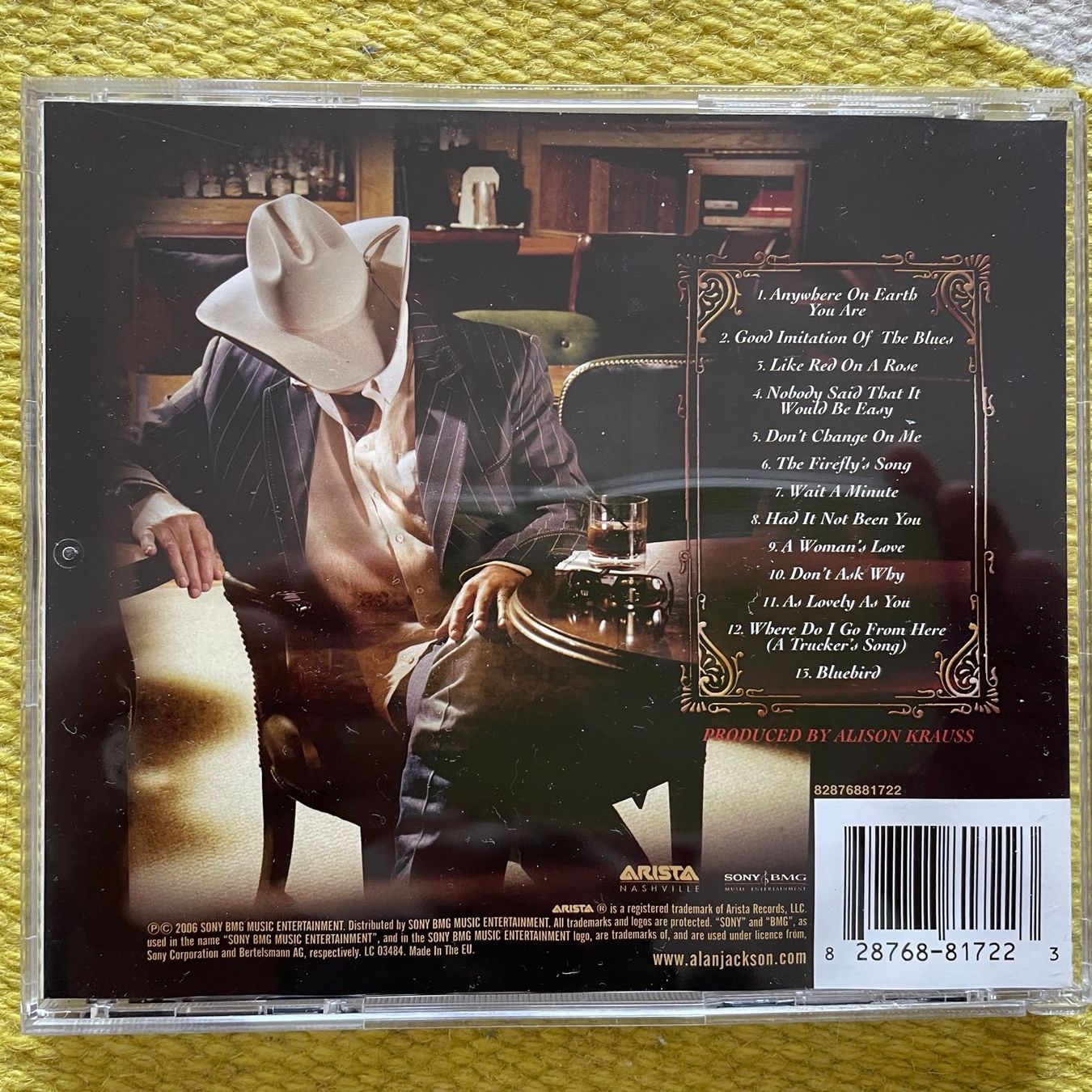CDs: ALAN JACKSON-LIKE RED ON A ROSE – Gebraucht aus Rorschacherberg von  1