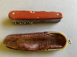 Altes Sackmesser 90 mm mit Säge - selten