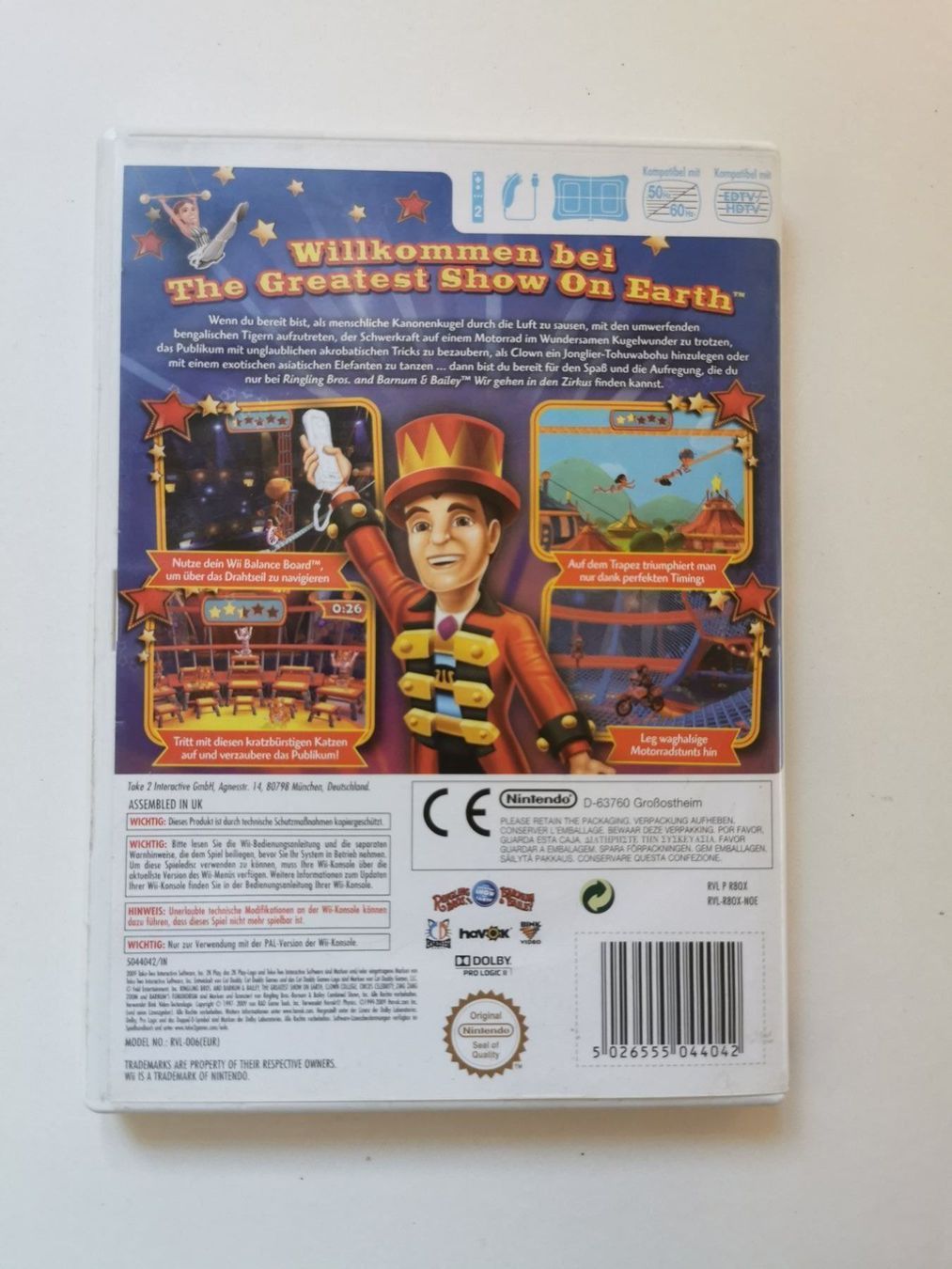 Nintendo Giochi: Wii - Wir gehen in den Zirkus – Usato da Lenzburg venduto da eyworld 2