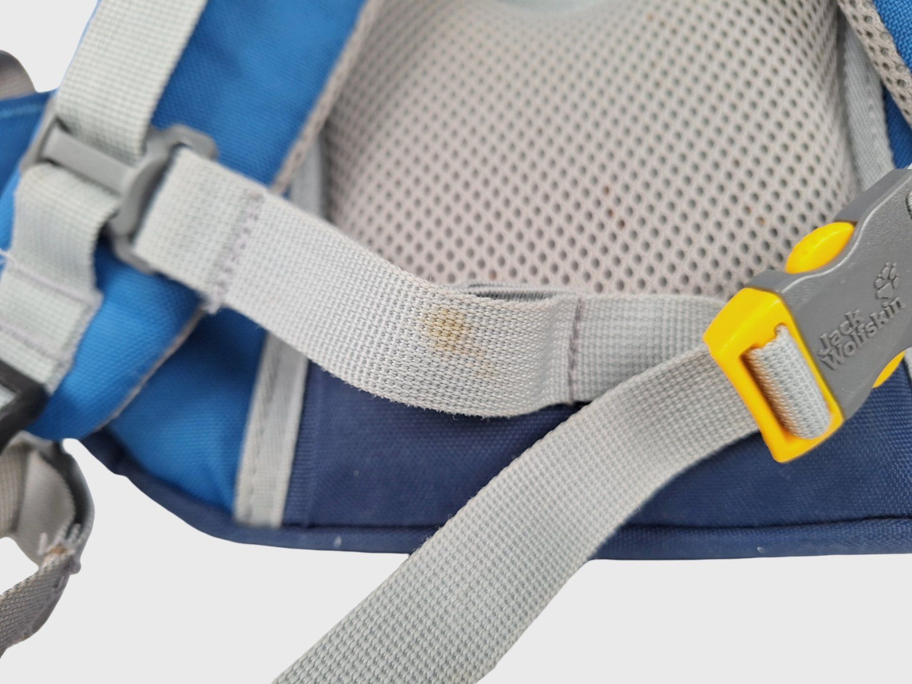 Jack Wolfskin Borse & Zaini: JACK WOLFSKIN Springbird Kinderrucksack blau/orange – Usato da Breitenbach venduto da Restwert_Breitenbach 5