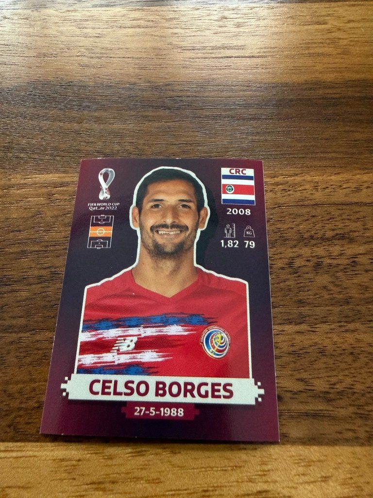 Panini Sammelbilder & Trading cards: Panini WM Qatar 2022 - CRC12 Celso Borges – Gebraucht aus Lyss von Louuurs