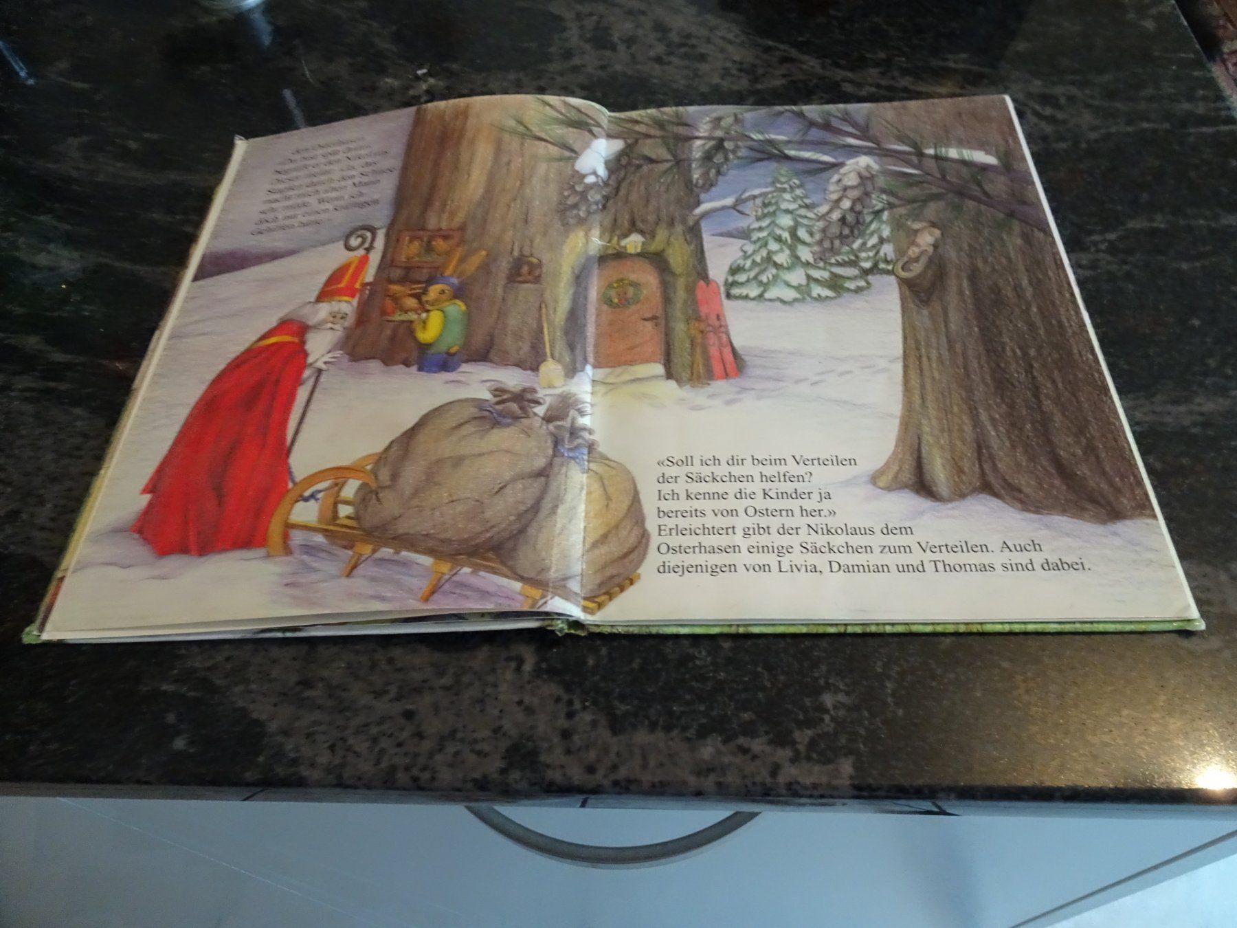 Libri: Bilderbuch: Ein Schokoladebaum vom Nikolaus gebraucht  SE6 – Usato da Zürich venduto da Roulet 4
