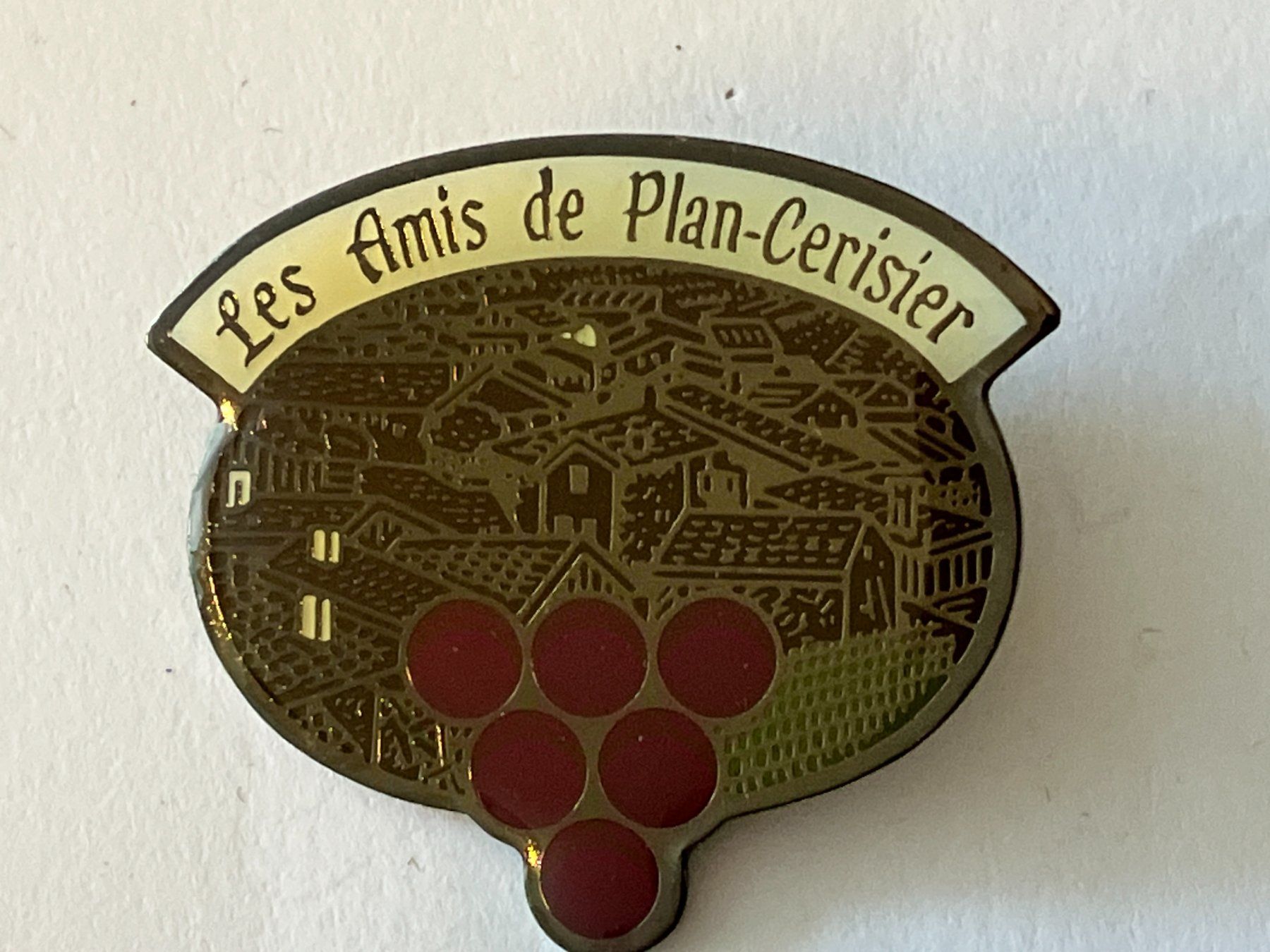 Placchette & Badge: 1 Pin Les amis de Plan-Cerisier – Usato da Basel venduto da djwwpp