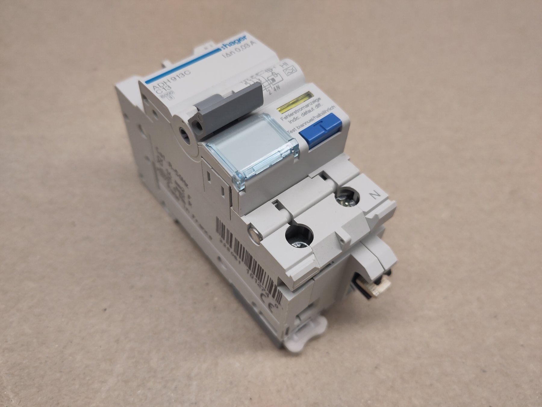 Hager Schalter: Hager FI-LS ADH913C C13A 30mA – Gebraucht aus Schmitten FR von SirLanzelot 6