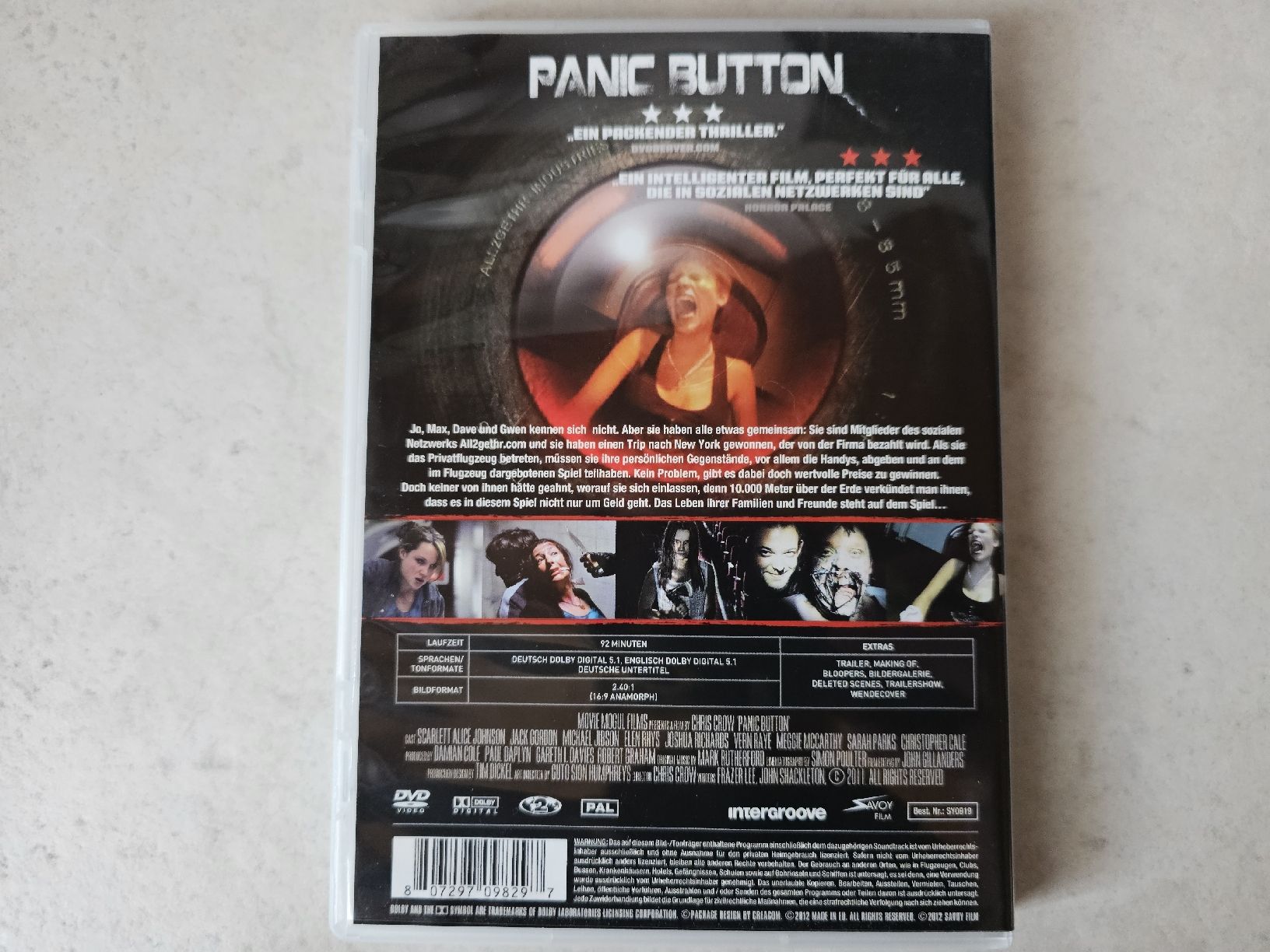 Alle DVDs: Panic Button  /  Uncut – Gebraucht aus Schneisingen von backstore24 1