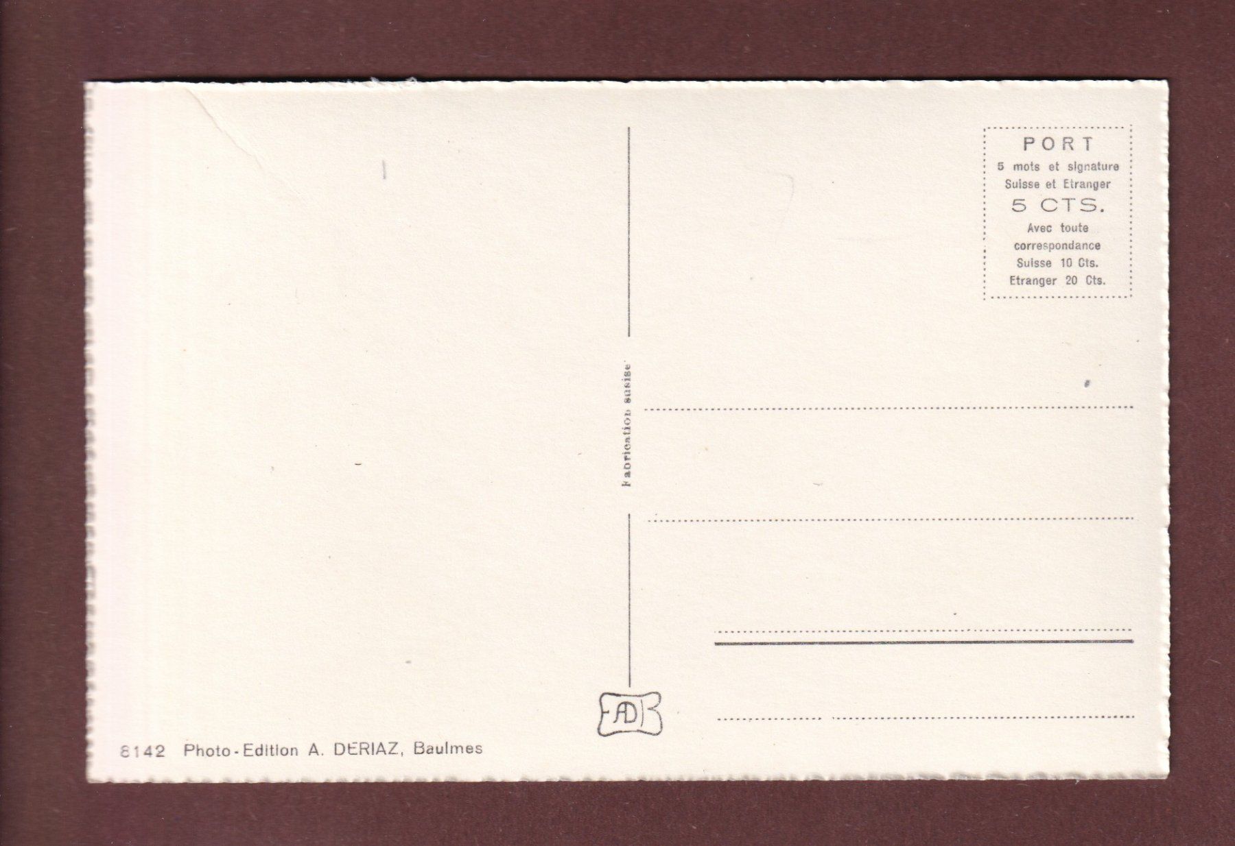 Cartoline postali: CHAMPERY - Téléférique de Planachaux – Usato da Pully venduto da nicecards-shop 1