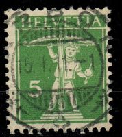 CH - Tellknabe - SBK Nr. 125II - Vollstempel Arbon