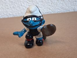 Schleich Schlumpf BASEBALL- FÄNGER Hong Kong 1981
