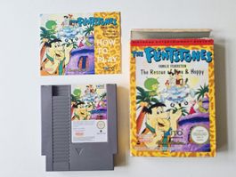🕹️(NES) The Flintstones Rescue of Dino and Hoppy OVP