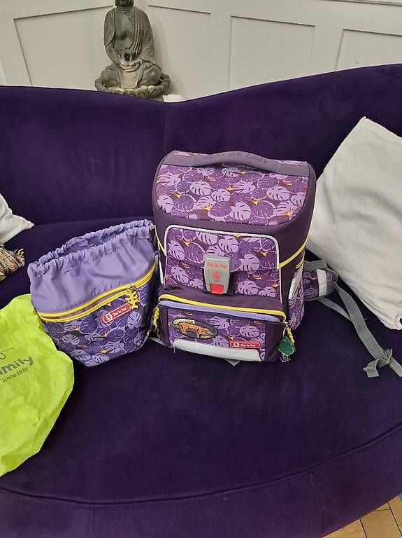 Step by Step Zaini: Schulranzen, Schulthek Step by Step lila – Usato da Regensdorf venduto da bliblablubb 1