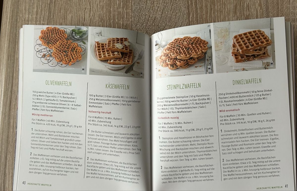 Libri: Rezeptbuch Waffeln  – Usato da Ennenda venduto da mar_kz98 3