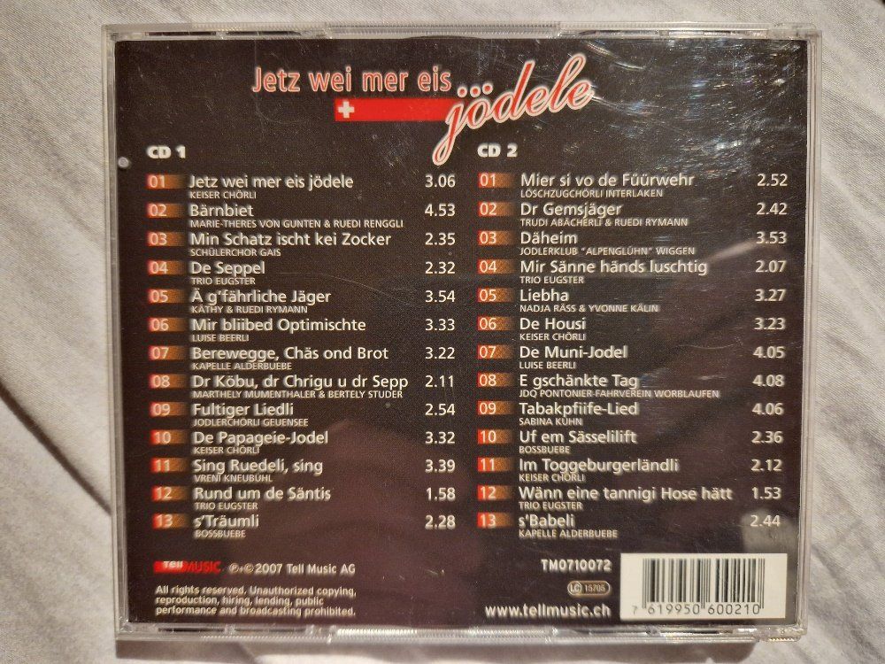 CDs: Jetz Wei Mer Eis Jödele: Various, Vergriffen! – D'occasion à Brittnau par Zibu 1