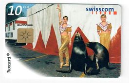 Artistenpause  “Gemischtes Doppel” 10 CHF eurochip swisscom