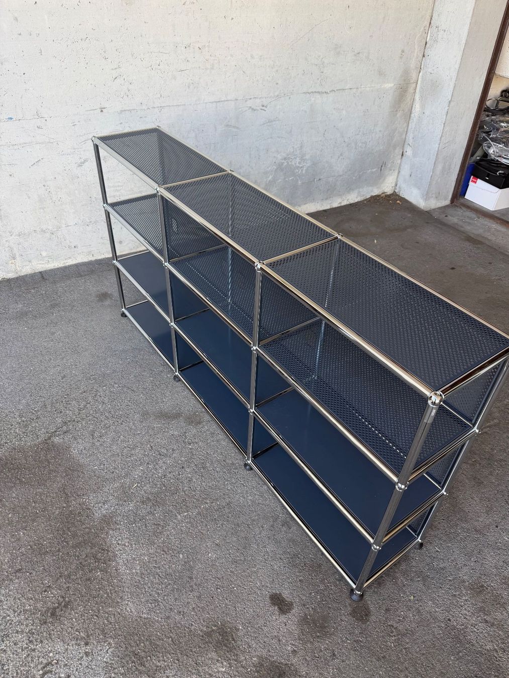 Étagères: USM Haller Sideboard Bucherregal, 150x80x27, Anthrazit – D'occasion à Zürich par Zvijerka 4