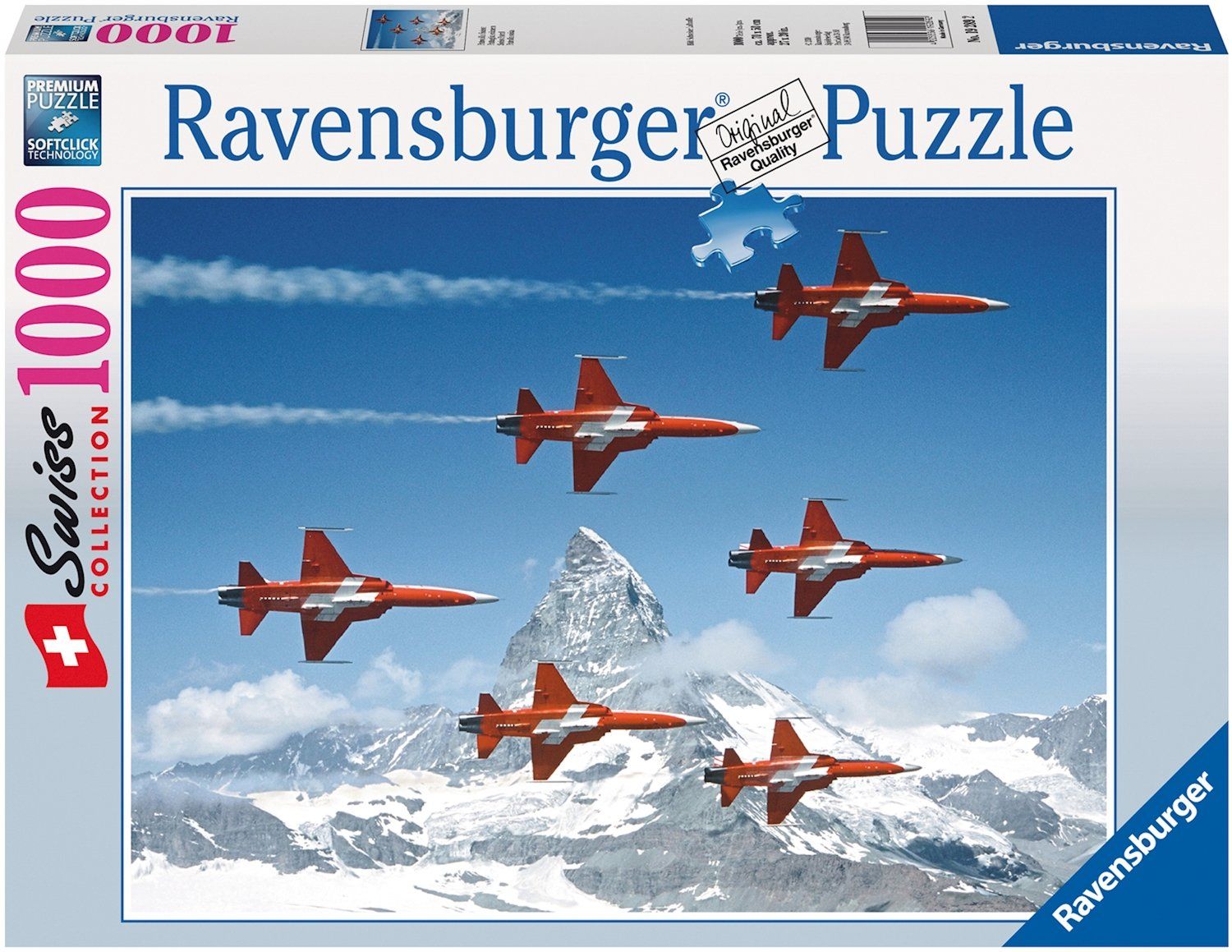 Ravensburger Puzzle: Ravensburger Schweizer Puzzle, 1000 T, neu, Preis pro Puzzle – Nuovo e nell'imballaggio originale da Turbenthal venduto da TopToys 4