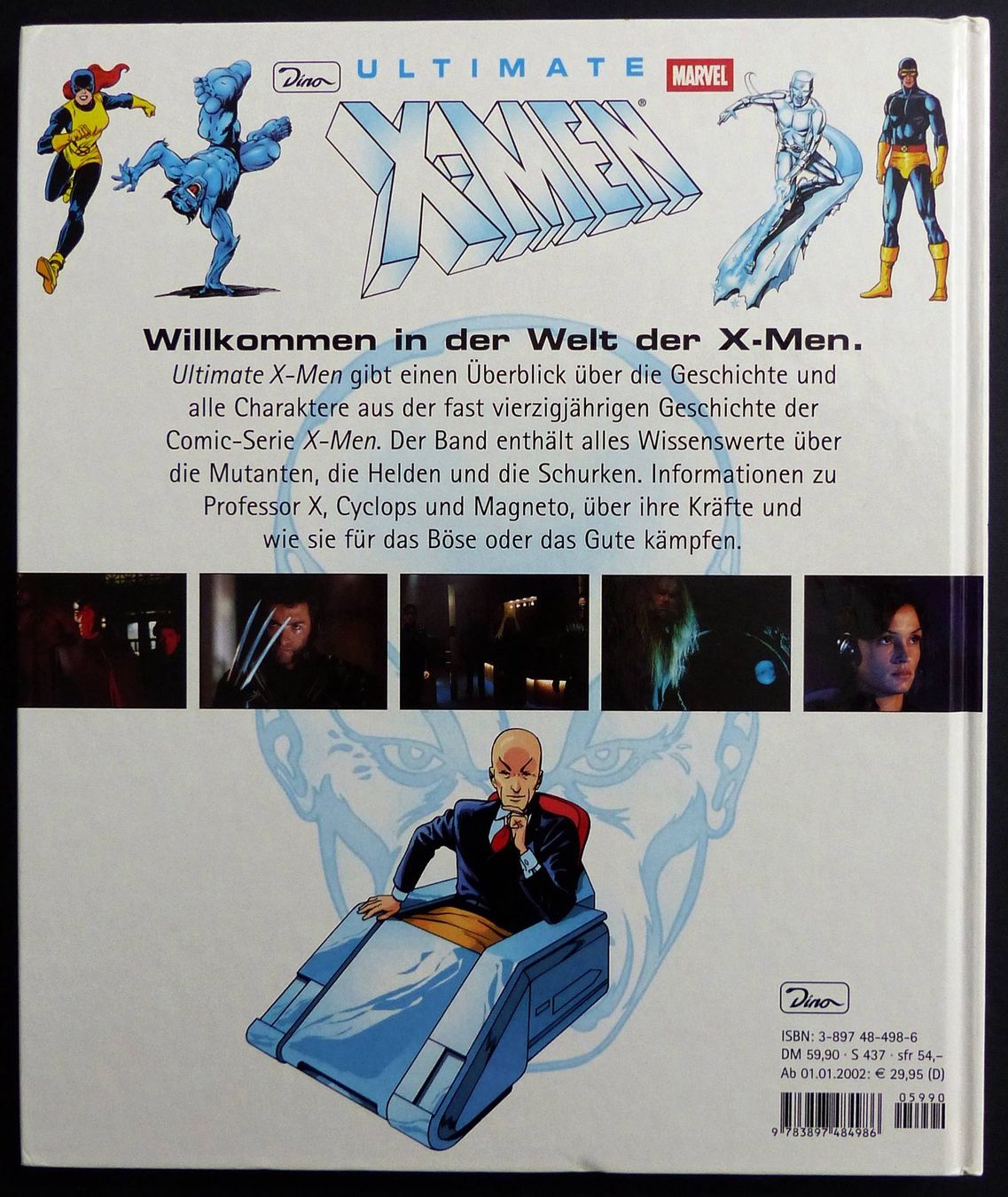 Libri: X-MEN THE ULTIMATE GUIDE GERMAN HARDCOVER BOOK MARVEL 2000 – Usato da Lugano venduto da YouWantUS 8