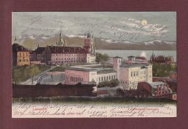 LAUSANNE de nuit - Université - 1905