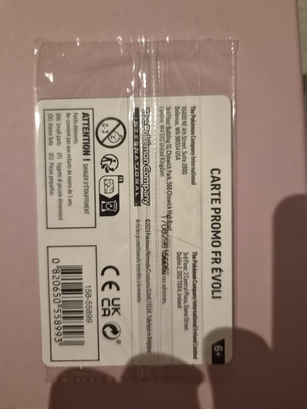Pokémon Cartes à collectionner: Evoli Promo – Neuf avec emballage d'origine à Les Acacias par S.Vieira 1