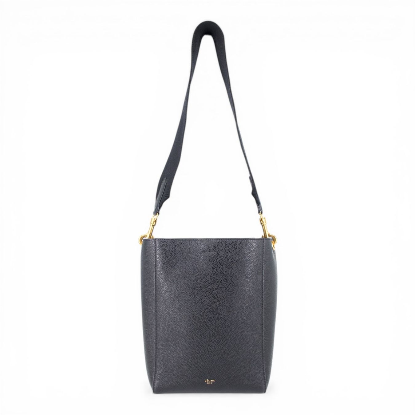 Celine Taschen für Damen: Céline Sangle bucket small schwarz – Gebraucht aus Binningen von Designerlabels 2