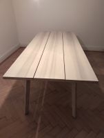 Solid Wood Ikea Dining Table - Seats 6 Comfortably