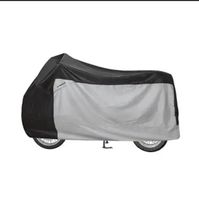 Motorrad Abdeckplane Held schwarz grau Grösse XL