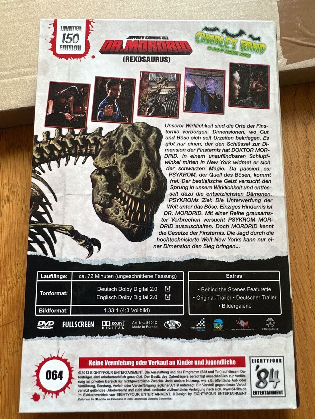 Alle DVDs: Dr. Mordrid, große hartbox – Gebraucht aus Benken ZH von Audi-erich 1