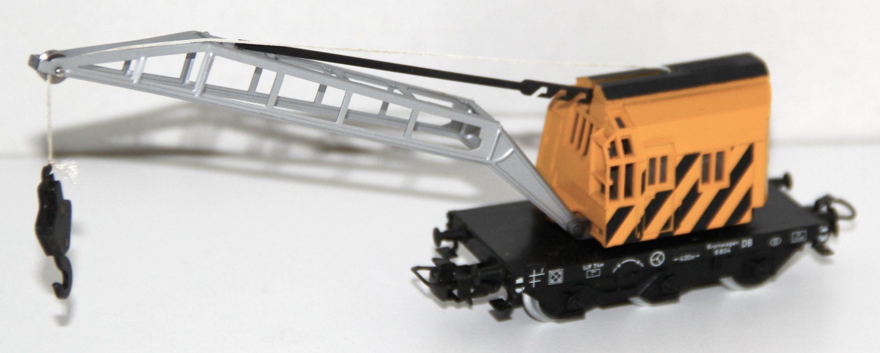 Märklin Modellini di ferrovie: Märklin 4671 - Kranwagen - Spur HO – Usato da Giebenach venduto da eurosportler 1