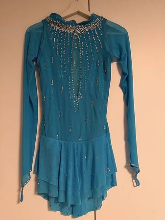 Kürkleid Eiskunstlauf
