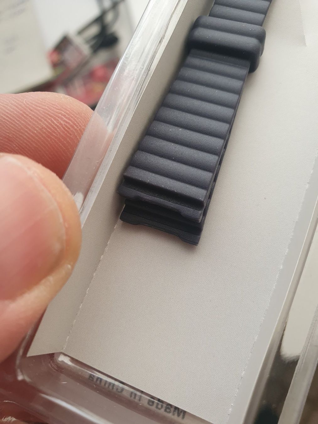 Bracciali & Braccialetti: Uhrenarmband Synthetik 14mm dunkelblau – Nuovo e nell'imballaggio originale da Zürich venduto da Alibaba1234 3