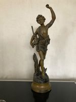 Antike Statue signiert "Passage du Gue par Bruchon"