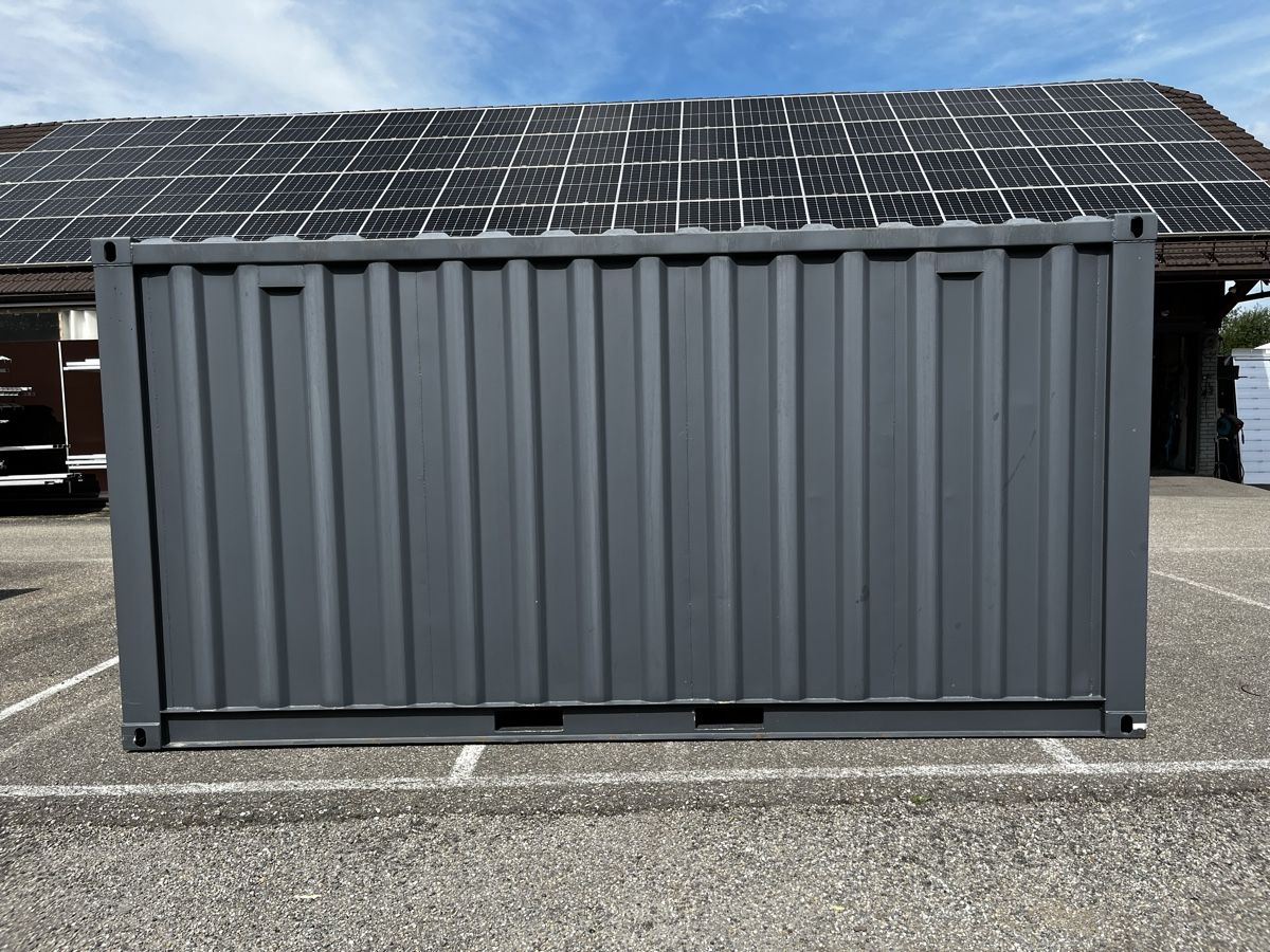 Baucontainer: 15 Fuss Lagercontainer Open Side – Gebraucht aus grosswangen von Poliniman0 3