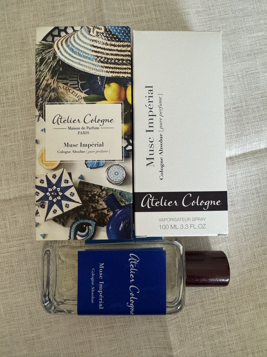 Profumi & Eau de Toilette: Musc Impérial von Atelier Cologne – Usato da Zürich venduto da Loveparfumes