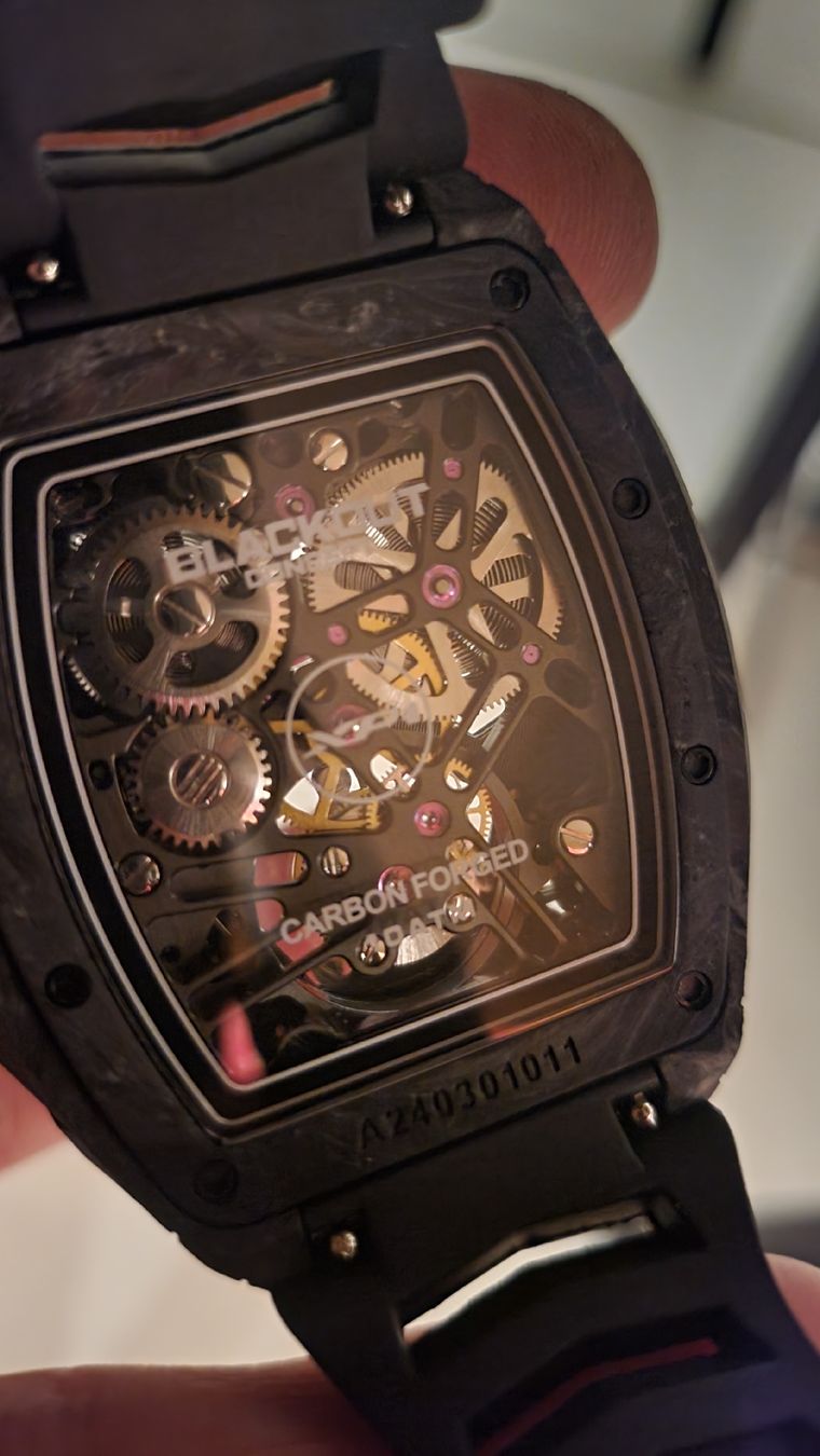 Orologi: Blackout concept XP1 tourbillon Black LT – Usato da Bossonnens venduto da nic.deco 5