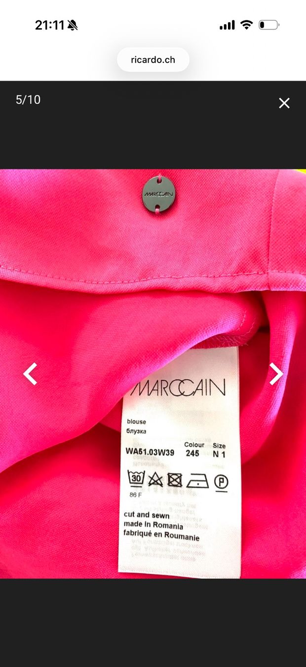 Marc Cain Blusen: Marccain Bluse 38-40 – Gebraucht aus Zürich von iva_7658 3